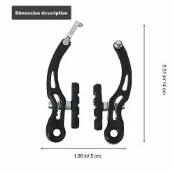 Unbranded 2 Paires V Brake Prime Durable Premium V Brake Bike Parts Accessoires Caliper Brake Bicycles -Vélo fixie Soldes 516843969 max