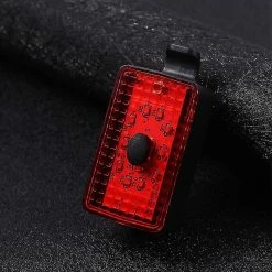 Unbranded 2 Ensembles Glowing Cycling Night Light Super Bright Rear Tail Light Bike Safety Warning Light Accessoires De Vélo Imperméables -Vélo fixie Soldes 516929489 max