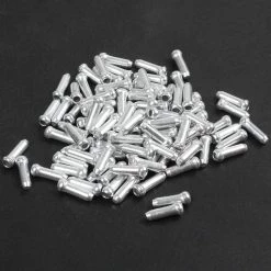Unbranded 100x Bicycle Bike Shifter Brake Cable Tips Caps End Crimp Silver -Vélo fixie Soldes 525533457 max