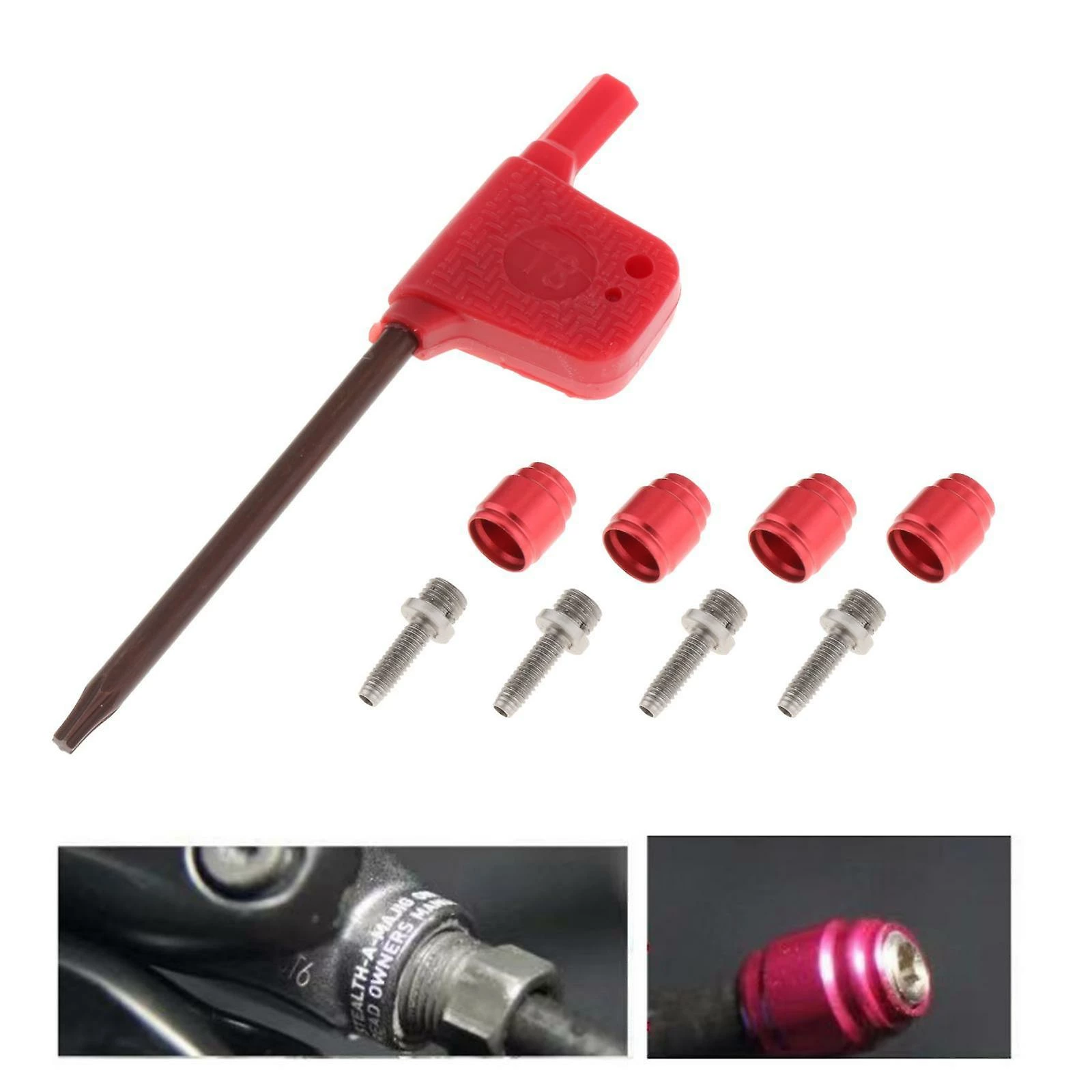 Unbranded 4 Ensembles Tuyau De Frein De Vélo Olive Connexion Insert Kit De Raccord D’huile De Tuyau De Frein Set Fit For Avid Bike Brake Hydraulic Disc Use For Road Cross Mountain 2 Unbranded 4 Ensembles Tuyau De Frein De Vélo Olive Connexion Insert Kit De Raccord D’huile De Tuyau De Frein Set Fit For Avid Bike Brake Hydraulic Disc Use For Road Cross Mountain – Image 2