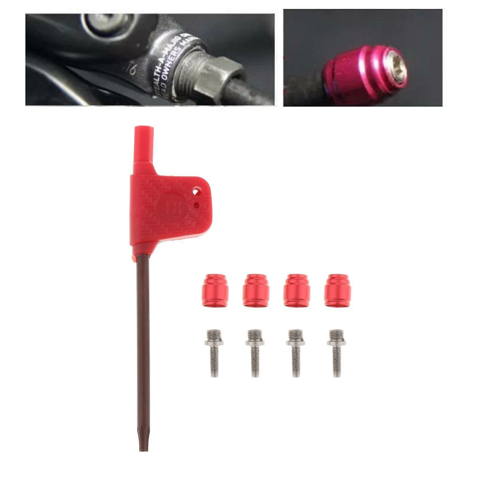 Unbranded 4 Ensembles Tuyau De Frein De Vélo Olive Connexion Insert Kit De Raccord D’huile De Tuyau De Frein Set Fit For Avid Bike Brake Hydraulic Disc Use For Road Cross Mountain 3 Unbranded 4 Ensembles Tuyau De Frein De Vélo Olive Connexion Insert Kit De Raccord D’huile De Tuyau De Frein Set Fit For Avid Bike Brake Hydraulic Disc Use For Road Cross Mountain – Image 3