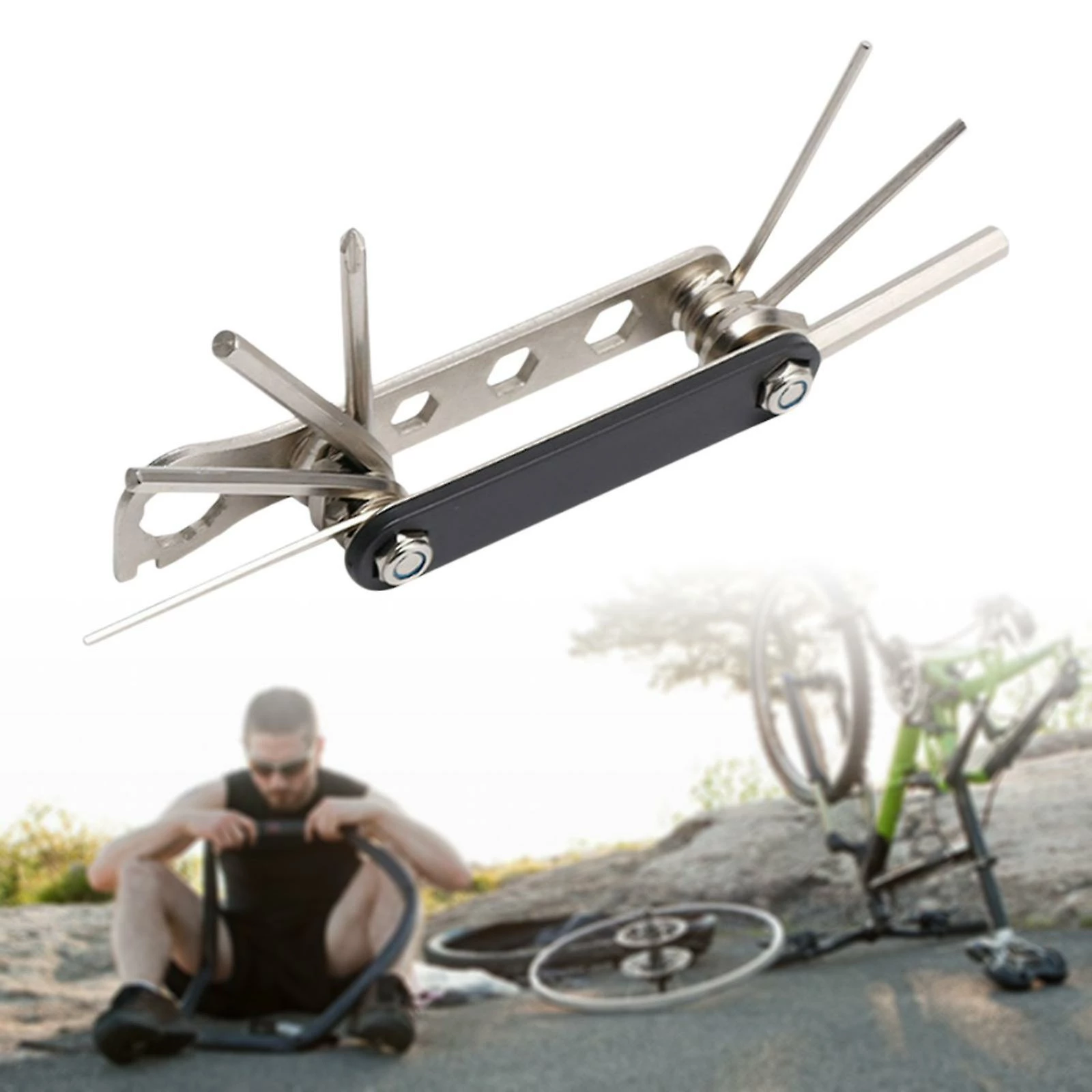 Unbranded Handy 12 En 1 Bike Repair Set Hex Wrench Kit Gadget Pour Mens Cycling Mountain Bike 1 Unbranded Handy 12 En 1 Bike Repair Set Hex Wrench Kit Gadget Pour Mens Cycling Mountain Bike