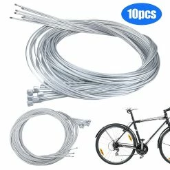 Unbranded 10pcs Bike Shift Cable, Bike Shift Cables, Premium Bike Shifter Cables, Bicycle Shift Wire Kit Pour Vélo De Montagne, De Route Et De Ville -Vélo fixie Soldes 536697818 max