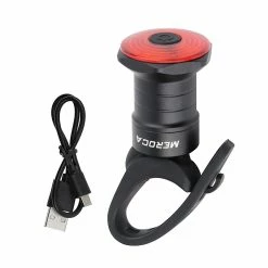 Unbranded Bike Tail Light Mountain Smart Brake Sensor Lamp étanche