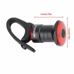 Unbranded Bike Tail Light Mountain Smart Brake Sensor Lamp étanche -Vélo fixie Soldes 539262184 max