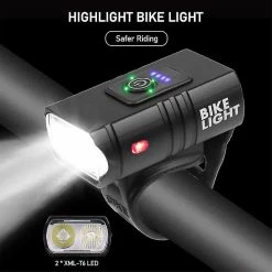 Unbranded Bike Light Usb Rechargeable Bicycle Headlight 2000 Lumen Bike Front Light Ipx5 Waterproof Cycling Light 6 Light Modes 7 Unbranded Bike Light Usb Rechargeable Bicycle Headlight 2000 Lumen Bike Front Light Ipx5 Waterproof Cycling Light 6 Light Modes -Vélo fixie Soldes 539529944 max