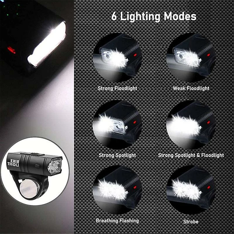 Unbranded Bike Light Usb Rechargeable Bicycle Headlight 2000 Lumen Bike Front Light Ipx5 Waterproof Cycling Light 6 Light Modes 5 Unbranded Bike Light Usb Rechargeable Bicycle Headlight 2000 Lumen Bike Front Light Ipx5 Waterproof Cycling Light 6 Light Modes – Image 5