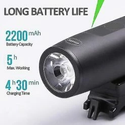 Unbranded Bike Light Super Bright Bike Front Light Usb Rechargeable Cycling Light Waterproof Bicycle Flash -Vélo fixie Soldes 539530379 max