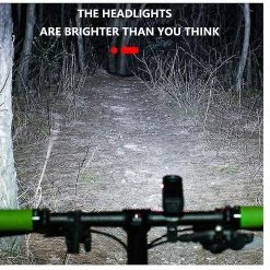 Unbranded Bike Light Usb Rechargeable Bicycle Headlight 2000 Lumen Bike Front Light Ipx5 Waterproof Cycling Light 6 Light Modes -Vélo fixie Soldes 539530620 max