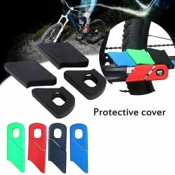 MARSKE Housse De Manivelle Universelle Mountain Bike Crankset Protector Crank Arm Protector Cap -Vélo fixie Soldes 542624456 max