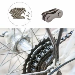 Unbrand 5pcs De Liens Rapides Manquants Connecteurs De Chaîne De Vélo, Bike Chain Split Links -Vélo fixie Soldes 544187186 max