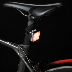 Unbranded Mountain Bike Tail Light Usb Rechargeable Bicycle Light, Blanc -Vélo fixie Soldes 550429970 max