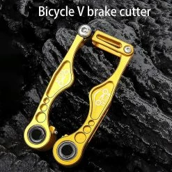 Unbranded Muqzi Folding Bike Brake Set V Frein Pour Pliant Bmx Bras Court Or -Vélo fixie Soldes 550464385 max