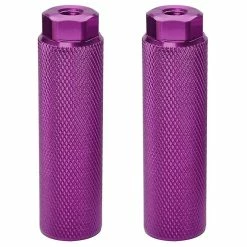 Unbranded 4 Pcs Bike Pegs Anti-skid Lead Pédales Pour Essieux De 3/8 Pouces, Violet -Vélo fixie Soldes 550489239 max
