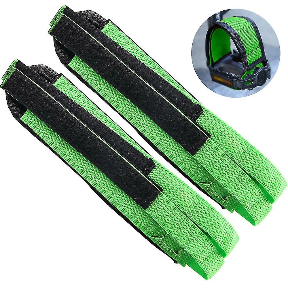 SANNE 2pcs Bike Pedal Straps Pedal Toe Clips Straps Tape Pour Fixed Gear Bike Universal Bicycle Feet Strap Straps Toe Clips Straps Tape For Fixe 2 SANNE 2pcs Bike Pedal Straps Pedal Toe Clips Straps Tape Pour Fixed Gear Bike Universal Bicycle Feet Strap Straps Toe Clips Straps Tape For Fixe – Image 2