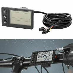 Unbranded E-bike électrique Brushless Motor Controller Scooter Lcd Display Panel 24v / 36v / 48v -Vélo fixie Soldes 553944003 max