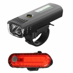 Unbranded Bike Light Headlight Bicycle Guidon Front And Tail Light Lamp Cycling Flashlight Safety Light Se