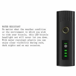 Unbranded Bike Light Headlight Bicycle Guidon Front And Tail Light Lamp Cycling Flashlight Safety Light Se -Vélo fixie Soldes 554488982 max