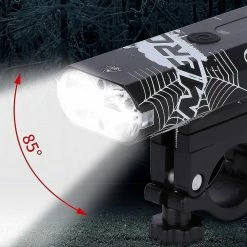 Unbranded Bicycle Light Front 3000mah USB Charge Smart Light Sensing Road Bike Headlights Cycling Accessor -Vélo fixie Soldes 554492108 max