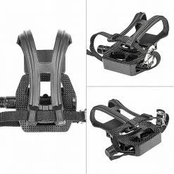 Unbranded 1paire Avec Pinces à Orteils Sangles Spin Bike Pedals Easy Install Durable Repair Gym -Vélo fixie Soldes 555763890 max