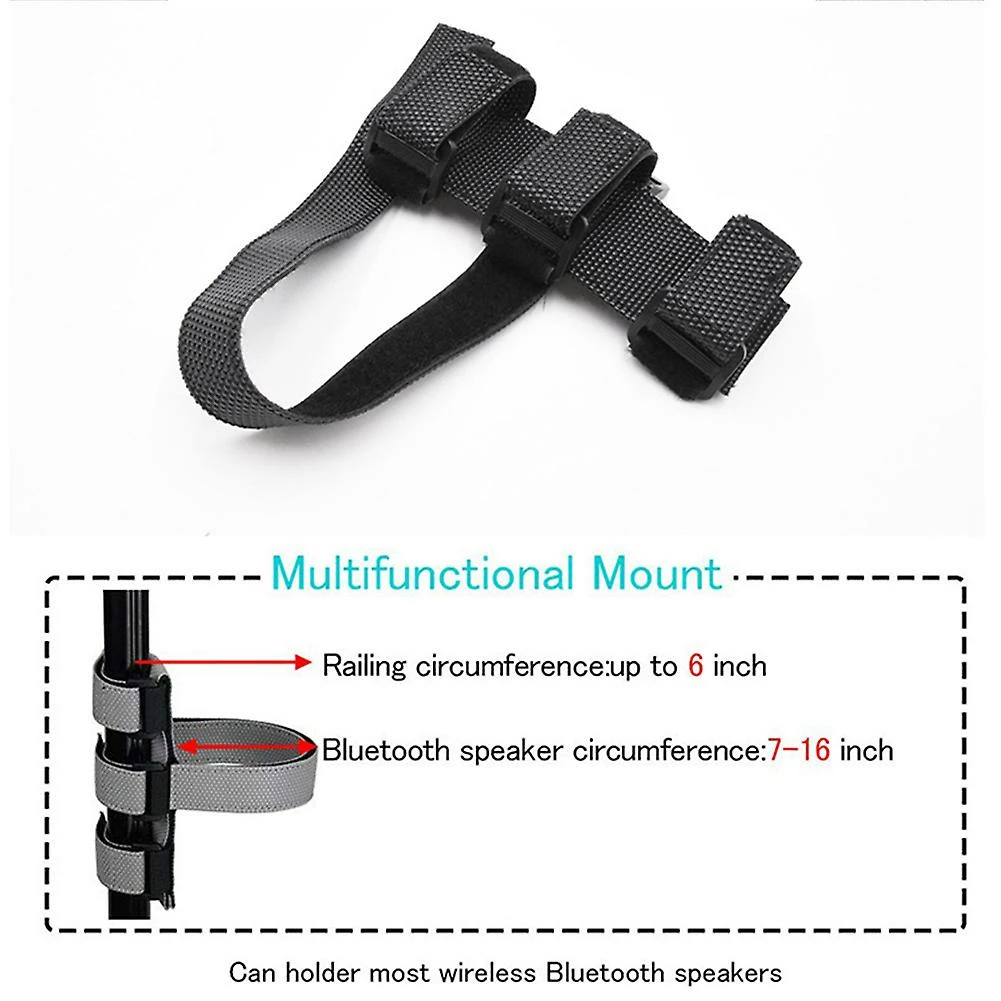 Unbranded Haut-parleur Support Mount Strap Road Bike Black Bicycle Bottle Holder Pour Poussette 1 Unbranded Haut-parleur Support Mount Strap Road Bike Black Bicycle Bottle Holder Pour Poussette