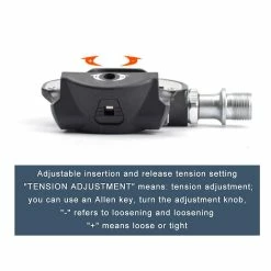 Unbranded 1pair Road Bike Pedal Auto-bloquant Alliage D’aluminium Léger Pour Shimnao SPD -Vélo fixie Soldes 555775269 max