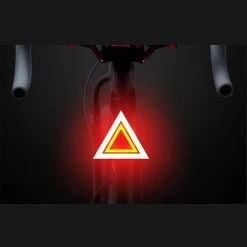Boom Super Bright Led Bike Light, Head Tail Light, Feu Arrière Pour Vélo De Route, VTT, Cyclisme - Triangle Osseux