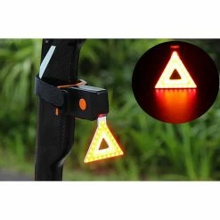 Boom Super Bright Led Bike Light, Head Tail Light, Feu Arrière Pour Vélo De Route, VTT, Cyclisme - Triangle Osseux -Vélo fixie Soldes 556372736 max