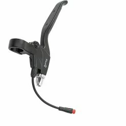 Boom Universal Electric Bike Brake Levers Waterproof Handle Grip Anti-skid Mini Scooter Électrique W / Rearview Mirror Hole Pour 22mm Most Mountain Bicycle - 1