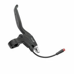 Boom Universal Electric Bike Brake Levers Waterproof Handle Grip Anti-skid Mini Scooter Électrique W / Rearview Mirror Hole Pour 22mm Most Mountain Bicycle - 1 -Vélo fixie Soldes 556373551 max