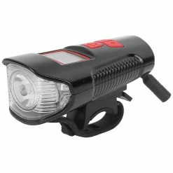 Gegong Multifonctionnel Bicycle Light Usb Rechargeable Bike Cycling Headlight Accessoire