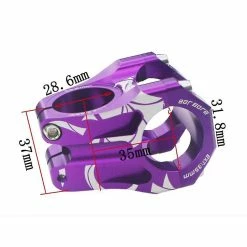 Unbranded Ganopper Bike Stem Short Handlebar Stem 0 Degré 31.8mm, Vert -Vélo fixie Soldes 561815492 max