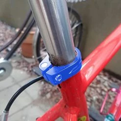 Unbranded 31.8mm Bike Seat Post Clamp Alliage D’aluminium Seat Tube Clip Bicycle Quick Release Seatpost -Vélo fixie Soldes 564731894 max