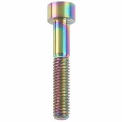 Unbranded 1-1 / 8 Pouces Matte Carbon Fiber Cycling Headset Stem Top Cap Titanium Bolt Road Mountain Bike Headset -Vélo fixie Soldes 579184079 max