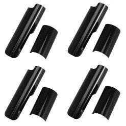 Unbranded 4x Bicycle Chain E Hook Protector Pour Folding Bike Arrière Triple-cornered Frame Guard Pad