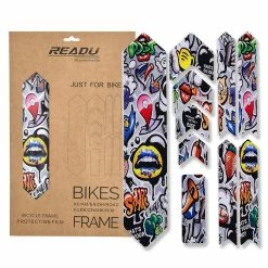 Unbrand Enhanced Protective Chain Stay Pad Bike Chainstay Protector Bicycle Frame Guard