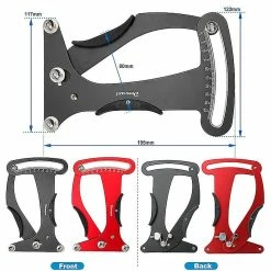 Unbranded Mtb Bike Spokes Tension Meter Super Light Tension Measurement Tool Fits Round Flat Spokes Building Truing -Vélo fixie Soldes 582369130 max