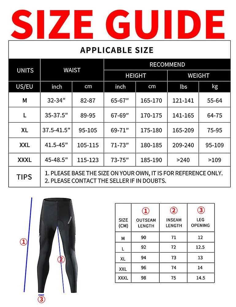 Unbranded Pantalon Long De Cyclisme Pour Hommes Gel Rembourré Reflective Race Fit Bike Ride Pantalon De Sport 2 Unbranded Pantalon Long De Cyclisme Pour Hommes Gel Rembourré Reflective Race Fit Bike Ride Pantalon De Sport – Image 2