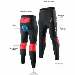 Unbranded Pantalon Long De Cyclisme Pour Hommes Gel Rembourré Reflective Race Fit Bike Ride Pantalon De Sport 8 Unbranded Pantalon Long De Cyclisme Pour Hommes Gel Rembourré Reflective Race Fit Bike Ride Pantalon De Sport -Vélo fixie Soldes 590569349 max