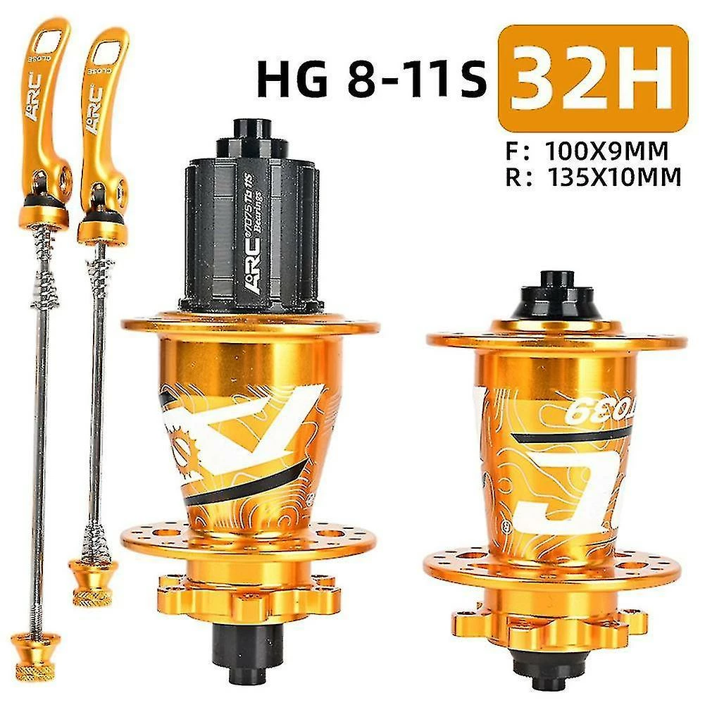 Unbranded Arc Mt039 Bike Hub Quick Release 32 Trous 6 Pawls 8-11 Vitesse, Or 5 Unbranded Arc Mt039 Bike Hub Quick Release 32 Trous 6 Pawls 8-11 Vitesse, Or – Image 5