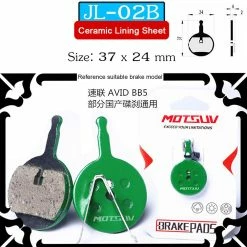 Unbranded Bike Ceramics Plaquette De Frein à Disque Plaquettes De Vélo Frein à Disque Plaquettes De Vélo De Taille Multiple -Vélo fixie Soldes 594460792 max