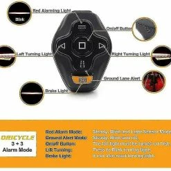 Unbranded Feu Arrière De Direction X5 Vélo Feu Arrière Avec Clignotant-télécommande Sans Fil étanche Vélo Tail Light-usb Rechargeable Mountain Bike Tail Li -Vélo fixie Soldes 594797191 max