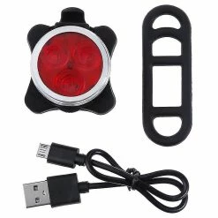 Unbranded Bike Light Set Super Bright Usb Rechargeable Bike Light Ipx4 Imperméable à L’eau Mountain Road Bike Light Rechargeable Avant Et Arrière Lumières -Vélo fixie Soldes 594819342 max
