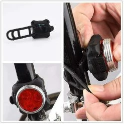 Unbranded Bike Light Set Super Bright Usb Rechargeable Bike Light Ipx4 Imperméable à L’eau Mountain Road Bike Light Rechargeable Avant Et Arrière Lumières -Vélo fixie Soldes 594819344 max