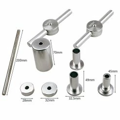 Unbranded Bicycle Freehub Tool Set Bike Dt Bearing Hub Removal Démontage Installer Tige à Vis En Acier Inoxydable Pour VTT / Vélos De Route