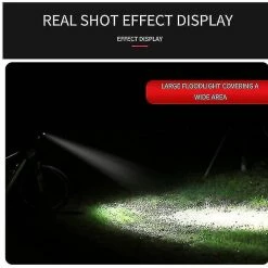 Unbranded Lumière De Vélo Imperméable Usb Charge T6 Led Lampe Avant Road Bike Phare (noir) -Vélo fixie Soldes 609262375 max