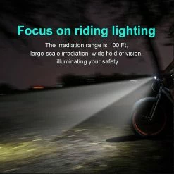 Unbranded Shxx Bicycle Front Light Avec Bike Horn Usb Rechargeable Bike Front Lamp Electronic Bell Cycling Lampe De Poche LanternE VTT Accessoires (orange) Xq-zxc52 -Vélo fixie Soldes 610670461 max
