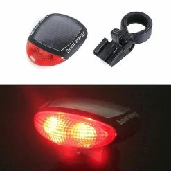 Unbranded Vélo Solar Lights Charge Usb Clignotant Avant Led Bike Lights Mountain Bike Accessoires