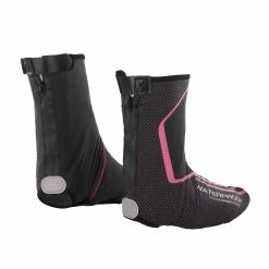 Unbranded Fleece Cycling Shoe Covers Thermal Winter Bike Cycle Overshoes Black Red L -Vélo fixie Soldes 617244521 max