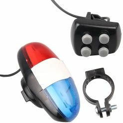 Muggyz Bicyclette Police Light + 4 Sirènes Sonores Fortes Trompette Cycling Horn Bell Accessoires De Vélo Bicycle Lights Cycling 6 Led Bike 8 Muggyz Bicyclette Police Light + 4 Sirènes Sonores Fortes Trompette Cycling Horn Bell Accessoires De Vélo Bicycle Lights Cycling 6 Led Bike -Vélo fixie Soldes 621598244 max